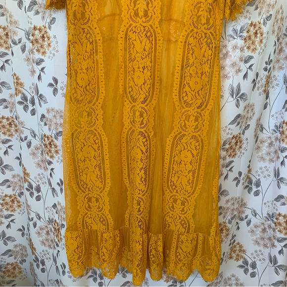 🌼SALE🌼 Cruel Denim Lace Kimono Duster - Picture 10 of 12